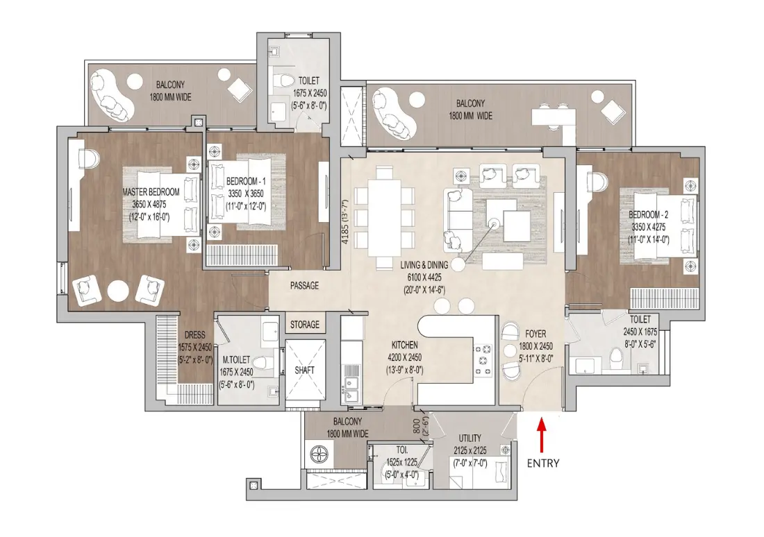 Signature Cloverdale Floor Plan